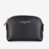 Mini porte-monnaie Smooth pour femme - Lancaster Paris - Noir